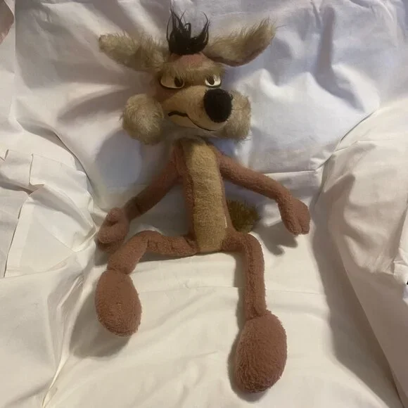 Mighty Star Wile E. Coyote Wired Plush 28″ 1971 Vintage Looney Tunes‎ - Picture 2 of 12